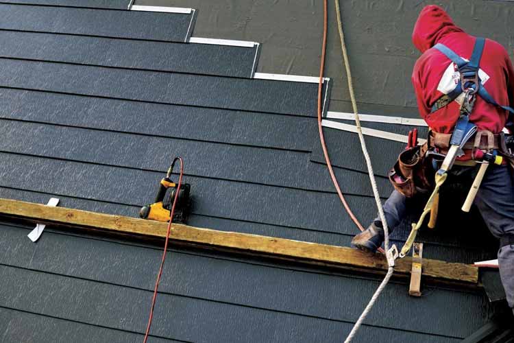installing-roof